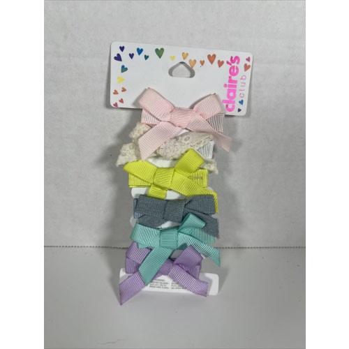 Claires Hair Bows Hair Clips Lot of 3
