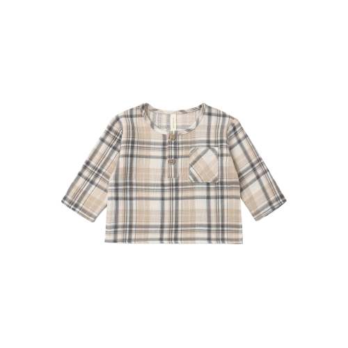 Quincy Mae - Rory Shirt - Fall Plaid
