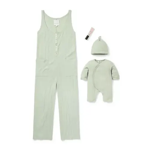 Sea Foam HATCH X Janie and Jack Bring Home Baby Bundle by Janie and Jack