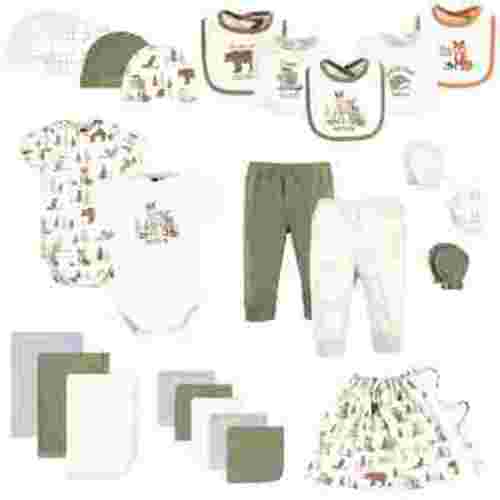 Hudson Baby Shower Gift Sets, 25-Piece, Sizes Newborn-6 Months