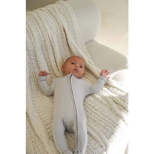 Bamboo Footed sleeper - Hypoallergenic & Butter Soft 🤍 Butta Baby
