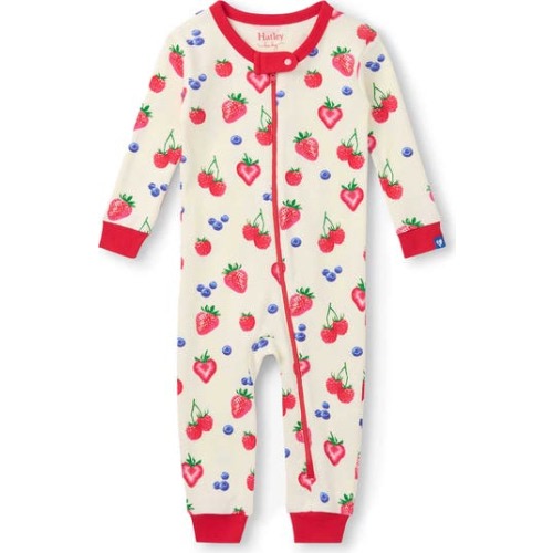 Summer Berries Organic Cotton Romper, 9-12M
