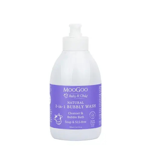 Moogoo Baby 2-in-1 Bubbly Wash 500 ml | Baby Bunting AU