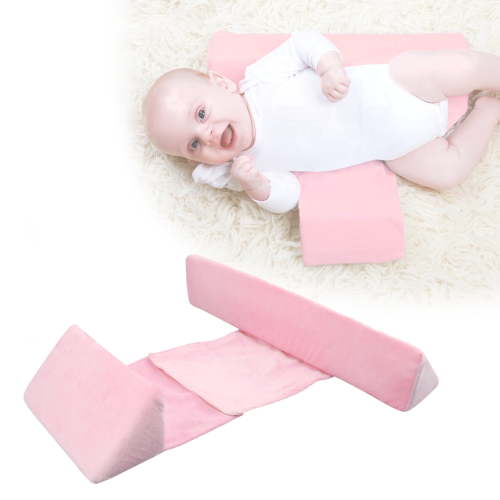 Child Wedge Pillow, Supportive Wedge Pillow for Comfortable Sleep, Front and Back Support for Kids, Essential for Children's Sleep, Perfect for Travel