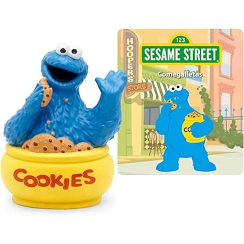 Tonies Cookie Monster Audio Toy Figurine from Sesame Street [Spanish]