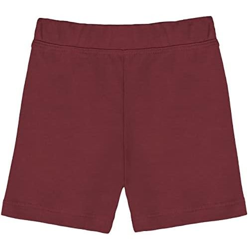 Lilax Girls' Basic Solid Soft Dance Short for Gymnastics or Under Skirts