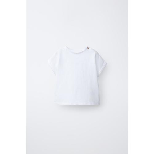 PLAIN T-SHIRT - White | ZARA United States