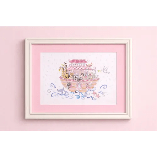 Noah's Ark-pink — Floral Paintings, Marshscapes, Fine Art Prints, & More
