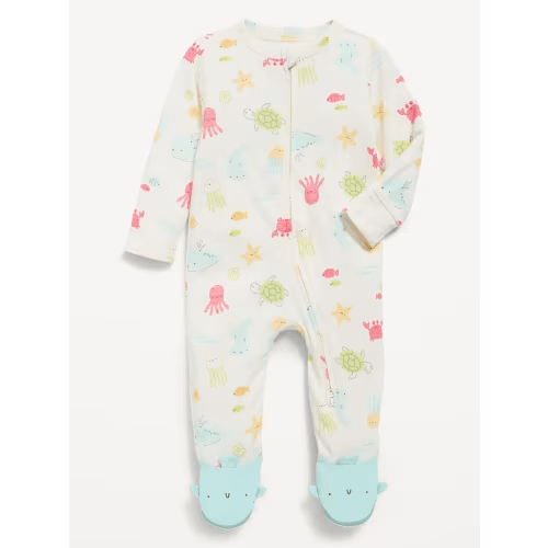 2-Way-Zip Sleep & Play Footed One-Piece for Baby