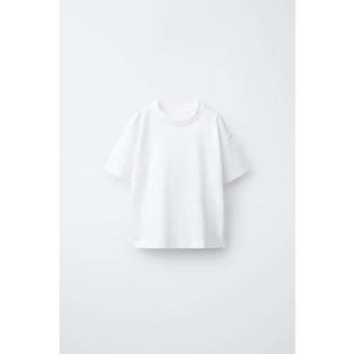 SOLID CREW NECK T-SHIRT - White | ZARA United States
