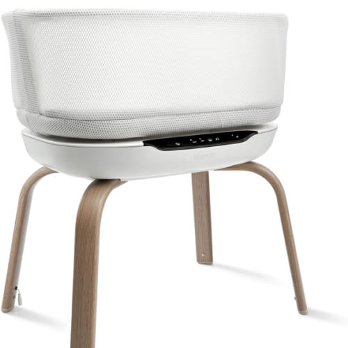 Graco SmartSense Soothing Baby Bassinet – Smart Newborn Bassinet Detects and Automatically Responds to Baby's Cries – for Newborn Babies to 6 Months
