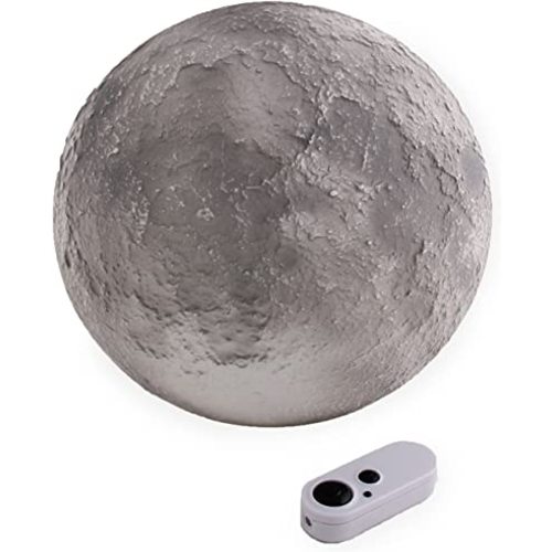 Uncle Milton Moon in My Room - 12 Light-Up Lunar Phases, Remote Control or Automatic, STEM Toy, Great Gift for Boys & Girls Ages 6+