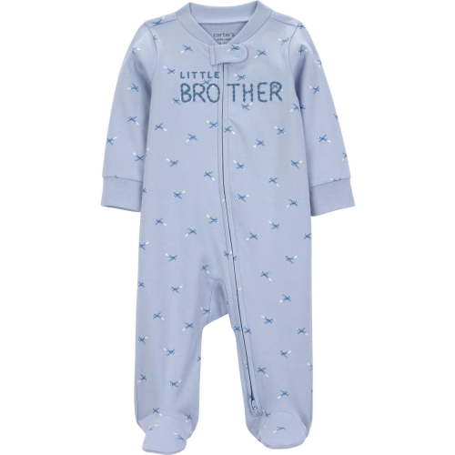Carter's Child of Mine Baby Boys' 2-Way Zip Cotton Sleeper - Walmart.ca