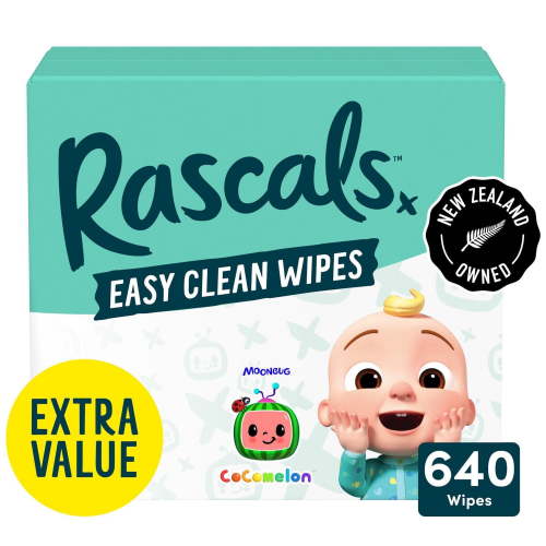 Rascals Easy Clean Baby Wipes, 640 Count - Walmart.ca