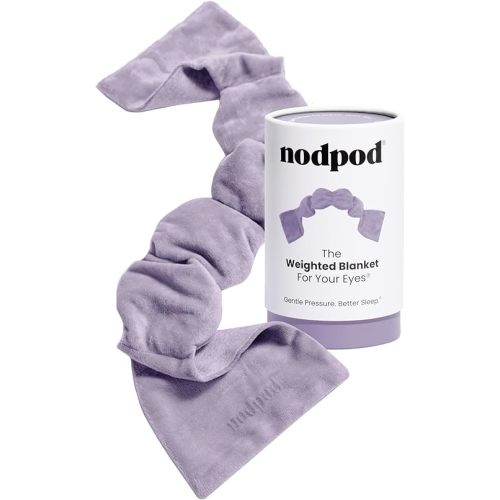 nodpod Patented Gentle Pressure Sleep Mask, Weighted Eye Mask