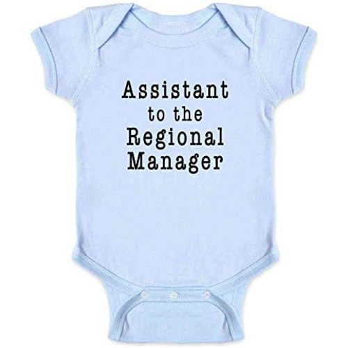 Pop Threads Assistant To The Regional Manager Funny TV Infant Baby Boy Girl Bodysuit