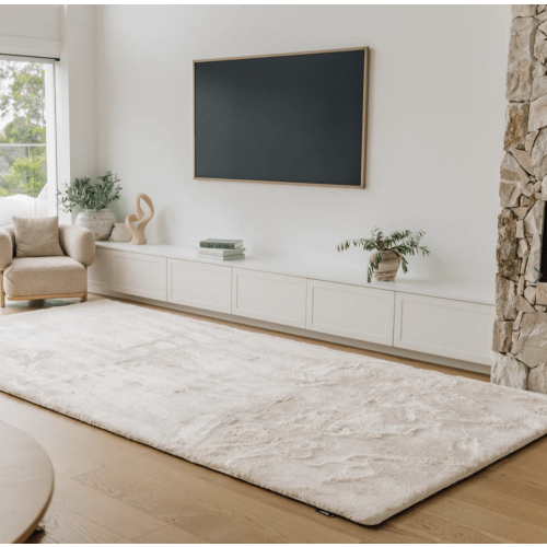 Deluxe Shaggy Relax Mat - 1.4" Thick Foam Base