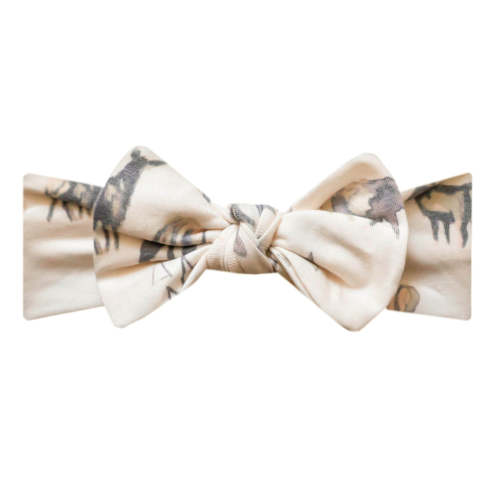 Knit Headband Bow - Cody