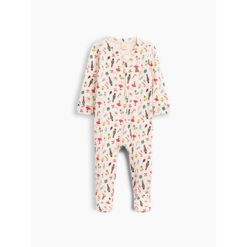 Baby Ribbed Brannan Bear One-Piece