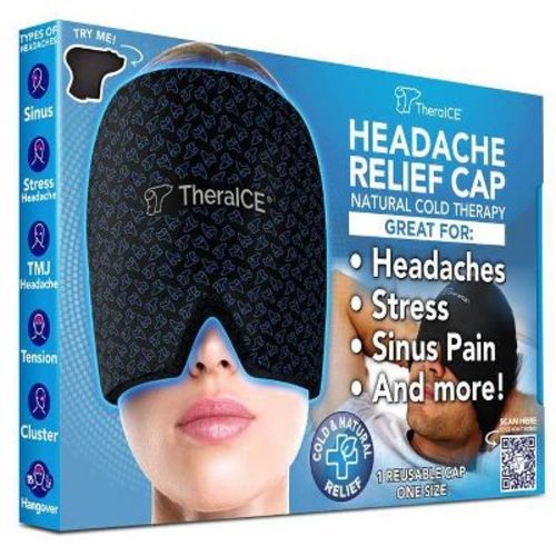 TheraICE Headache & Migraine Soothing Relief Cap - One Size