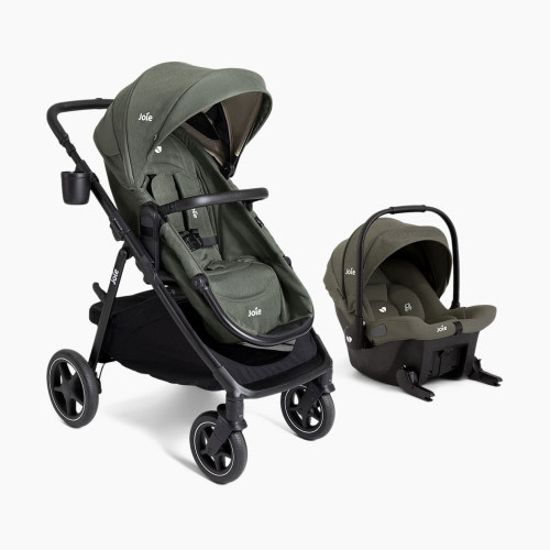 Joie Ginger LX And Mint Latch Travel System - Evergreen