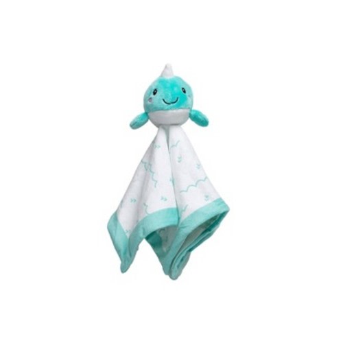 Pearhead Plush Lovey Crib Toy - Narwhal