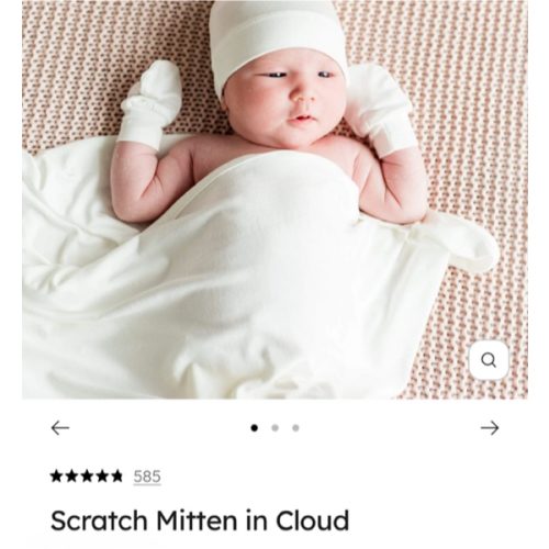Scratch Mittens | Newborn Mittens | Kyte Baby