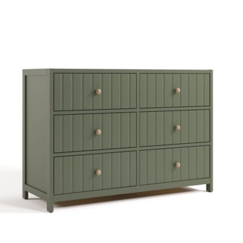 Graco Teddi 6 Drawer Dresser Olive