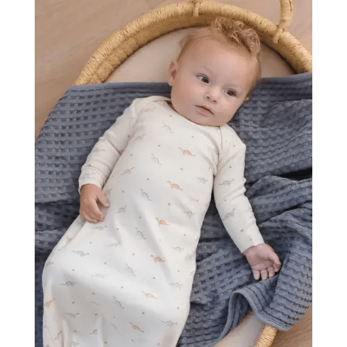 Waffle Baby Blanket Ocean