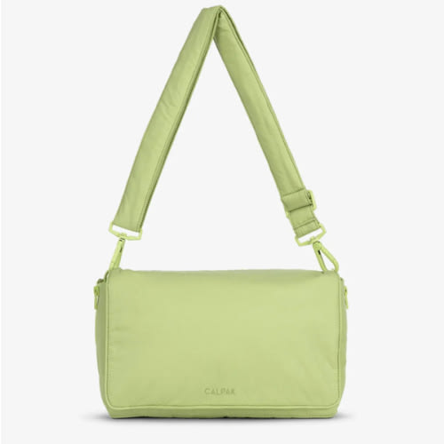 Convertible Stroller Caddy Crossbody - LIME