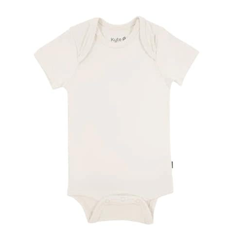 KYTE BABY Short Sleeve Unisex Baby Bodysuits, Rayon Made From Bamboo Material