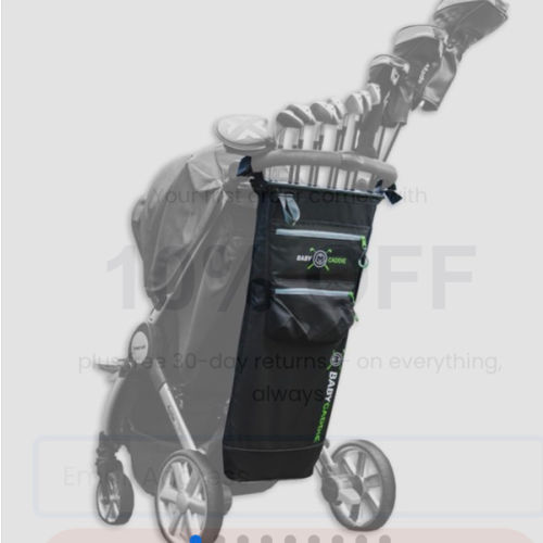 Baby Caddie - Golf Bag for Strollers | Free Worldwide Shipping