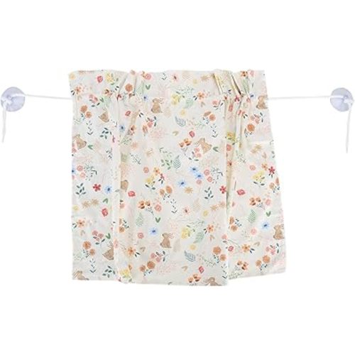 2PCS Simple Sunshade Adjustable Car Side Window Curtain with Suction Cup