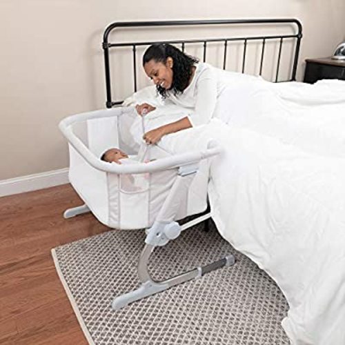 Baby Delight Beside Me Dreamer Bassinet & Bedside Sleeper | Driftwood Grey, Driftwood Grey