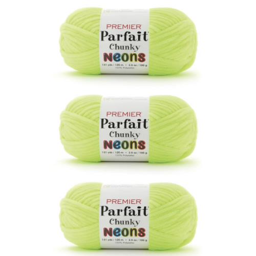 Parfait® Chunky Neons Bag of 3