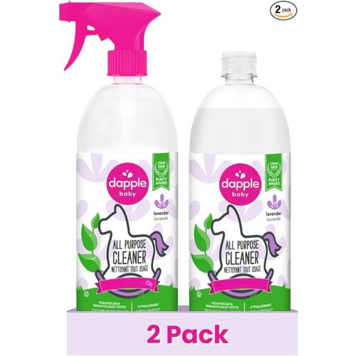 Dapple Baby - All Purpose Cleaning Spray, Lavender - 30 Fl Oz (2 Pack)