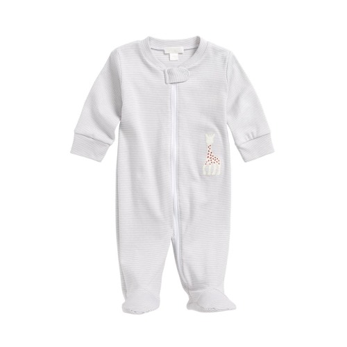 Kissy Kissy x Sophie la Girafe Stripe Footie - 3-6M