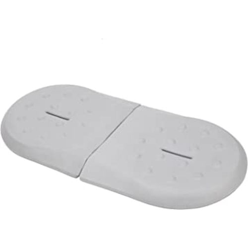 GCRQ Bath Kneeler Baby Bath Kneeling Pad Elbow Kneeling Rest Pad Bathing Kneeling Mat Cushion Washable Quick Drying Non-Slip for Happy Baby Bathing Time Universal Fits All Bathtubs