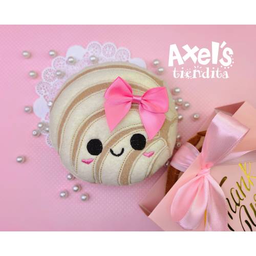 Coquette Concha Plushie: Pan Dulce Stuffed Toy