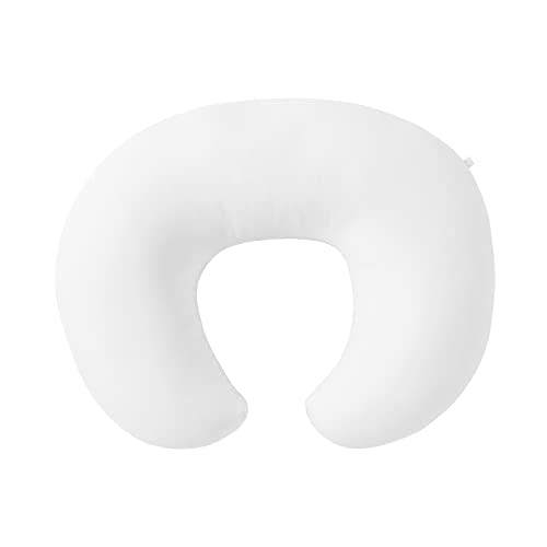 QUENESS Nursing Pillow and Positioner, Breastfeeding, Bottle Feeding, Baby Sitting Support, Tummy Time Support for Baby Boys and Girls, Propping Baby Pillow (Naked Pillow)