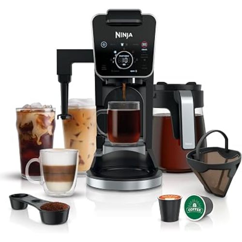 Ninja Specialty Drip Coffee Maker, DualBrew Pro, Black CFP307