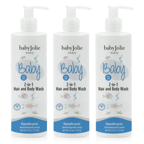 Baby Jolie Baby Body Wash, Kids Hair and Body Wash for Babies & Newborn 2-in-1, Shampoo + Soap | 7.5oz | 221ml (3)