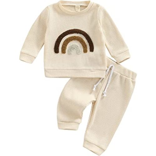 CIYCUIT Toddler Baby Boy Clothes Long Sleeve Sweatshirt Pants Set Fall Winter Outfits