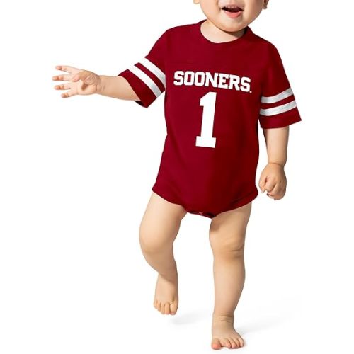 Little King College Football #1 Infant Jersey Game Romper-Sizes 6M 12M 18M