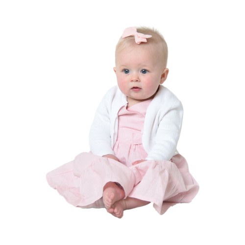 Girls' Tiered Wrap Dress, Infant, 6-12M