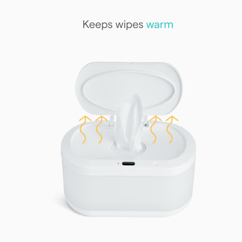 Touch Free Baby Wipe Warmer with Nightlight