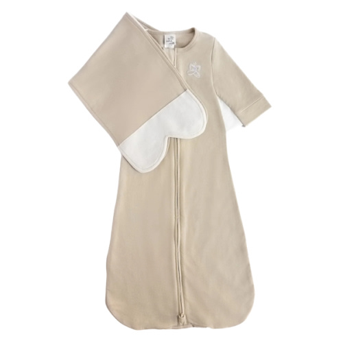 Butterfly Swaddle – Oat (Size: Medium)