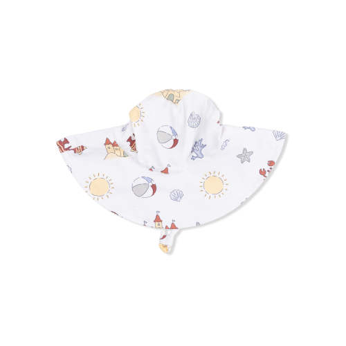 Wide Brim Sunhat, Sunny Sandcastles