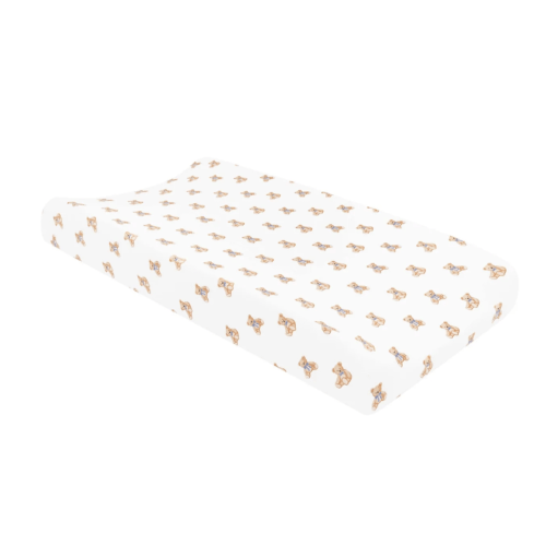 Change Pad Cover in Teddy Bear