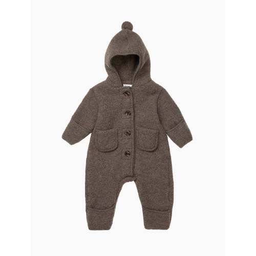 Teddy Onesie in Chocolate